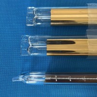 Lâmpada de aquecimento infravermelho de tubo duplo para máquina de corte de vidro