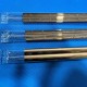 Golden Coated Halogen Quartz Ir Heating Lamp For Shoe Manufacturer