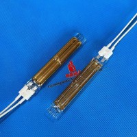 IR Twin-tube Quartz IR With Gold Reflector For Laminator