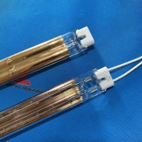 IR Twin-tube Quartz IR With Gold Reflector For Laminator