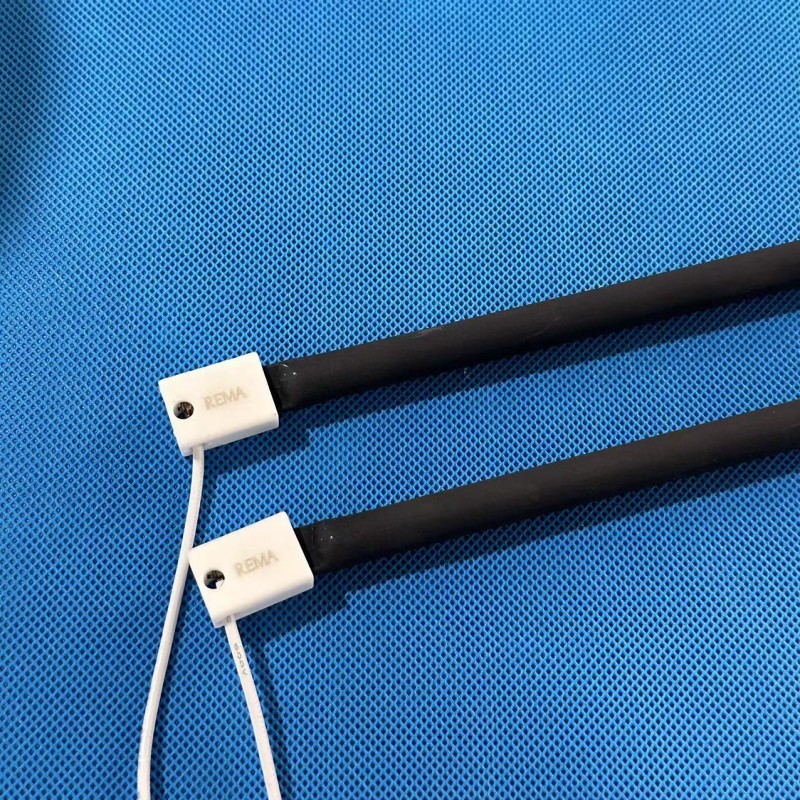 Aquecedor de halogênio infravermelho revestido preto para aquecedor elétrico