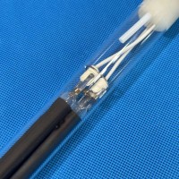 黑色涂层夹套卤素红外线加热灯