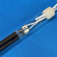 黑色涂层夹套卤素红外线加热灯