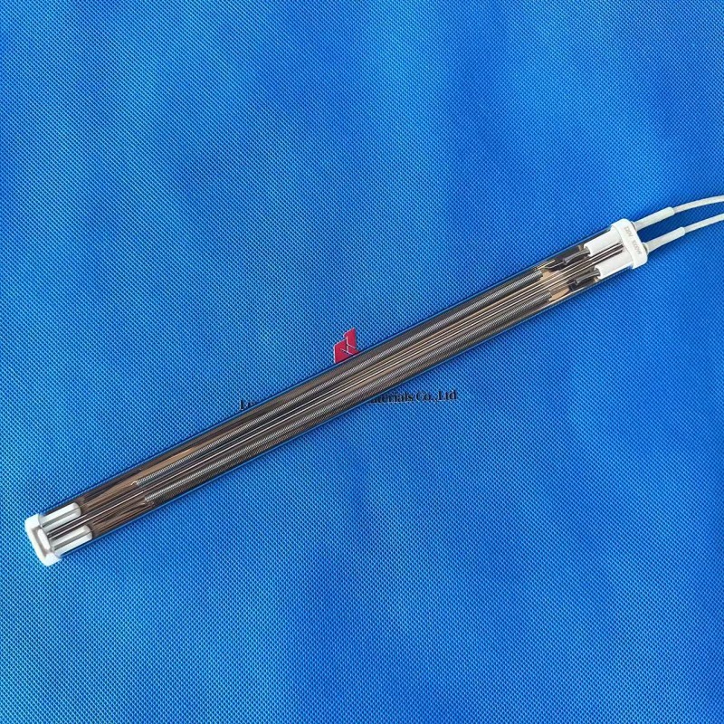 Aquecedores infravermelhos de onda média com refletor de ouro