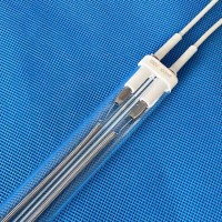 Aquecedor de tubo de quartzo de tubo duplo Med-wave Emissores infravermelhos