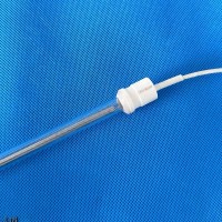 Lâmpada de tubo aquecedor de quartzo infravermelho de onda média para máquinas de embalagem retrátil