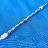 Lâmpada de aquecedores infravermelhos industriais de onda média pintada de branco