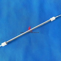 Lâmpada de aquecedores infravermelhos industriais de onda média pintada de branco