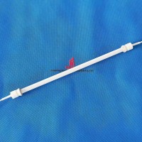 Lâmpada de aquecedores infravermelhos industriais de onda média pintada de branco