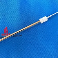 中波半镀金远红外管加热器石英
