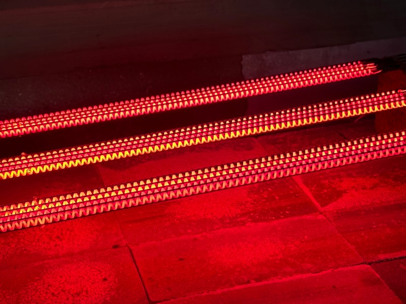 Infrared quartz heating tube Infrared quartz heating tube