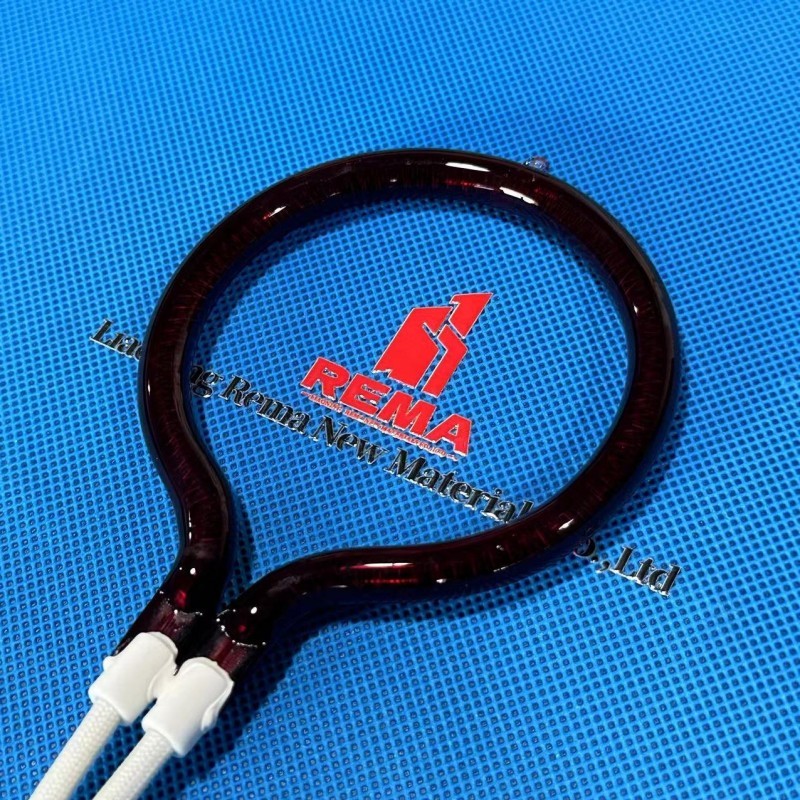 Ruby Octagonal Wire Infrared Quartz Heating Tube For Oven Parts