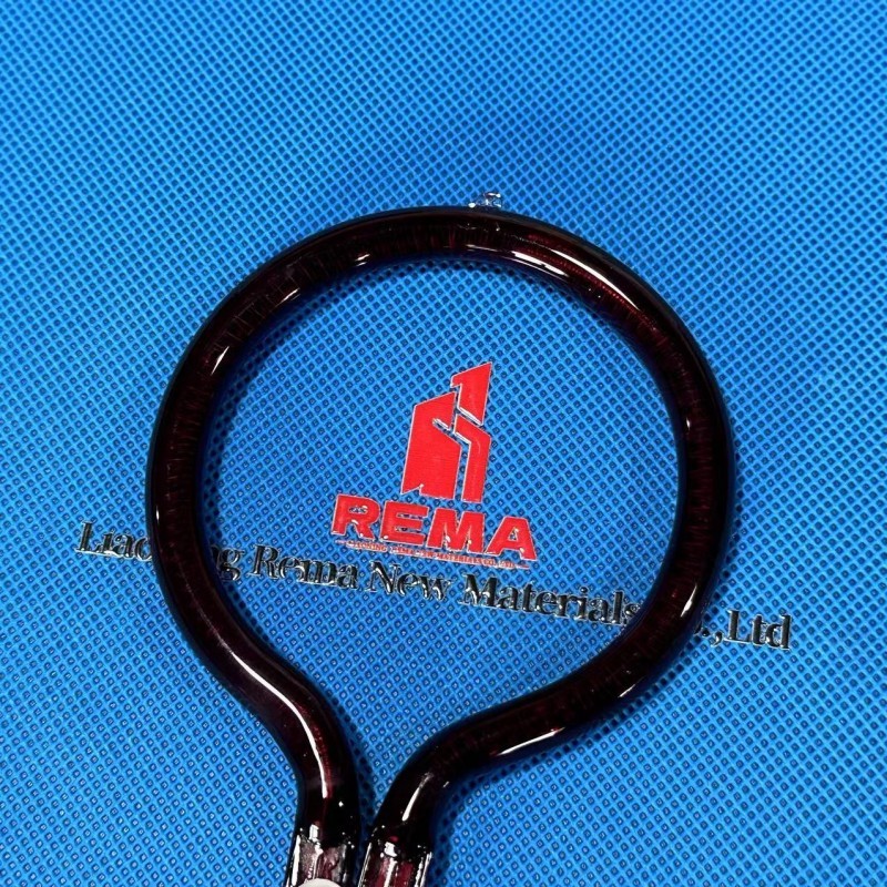 Ruby Octagonal Wire Infrared Quartz Heating Tube For Oven Parts