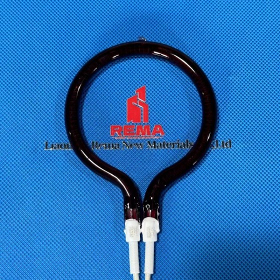 Ruby Octagonal Wire Infrared Quartz Heating Tube For Oven Parts