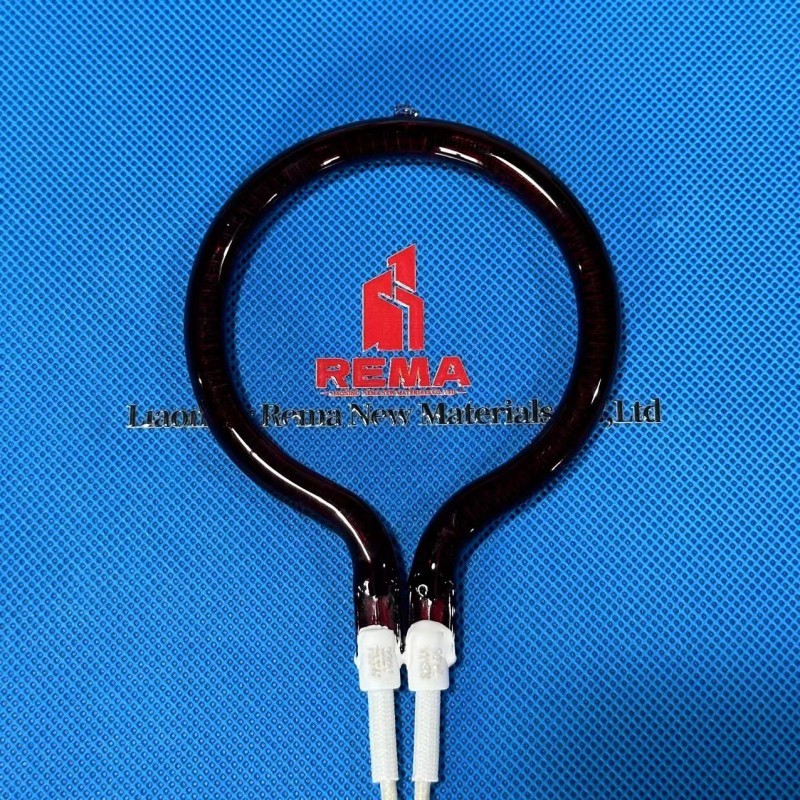 Ruby Octagonal Wire Infrared Quartz Heating Tube For Oven Parts