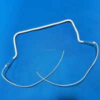 快速中波半镀膜白色红外石英加热灯