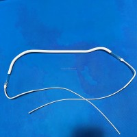 快速中波半镀膜白色红外石英加热灯