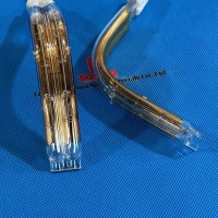 Twin Tube 3D Contour Gold Coated Infrared Heating Lamp