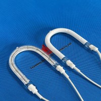 Half White Infrared Heater Lamp Quartz For Drying Curing Coating