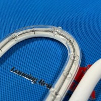 Half White Infrared Heater Lamp Quartz For Drying Curing Coating