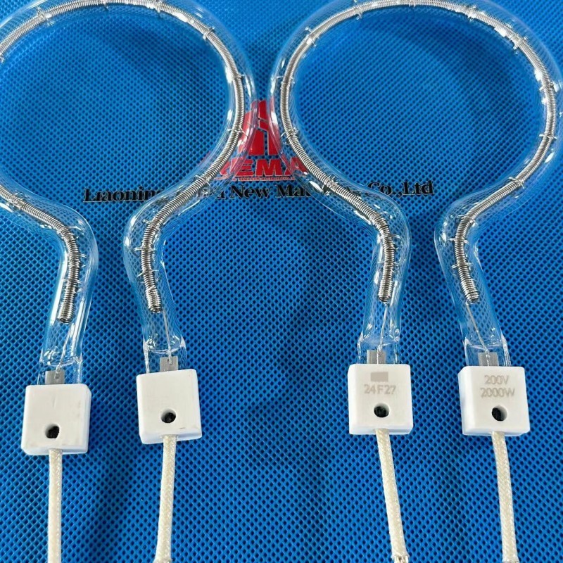 Omega SK-15 Clear Infrared Halogen Quartz Heat Tube