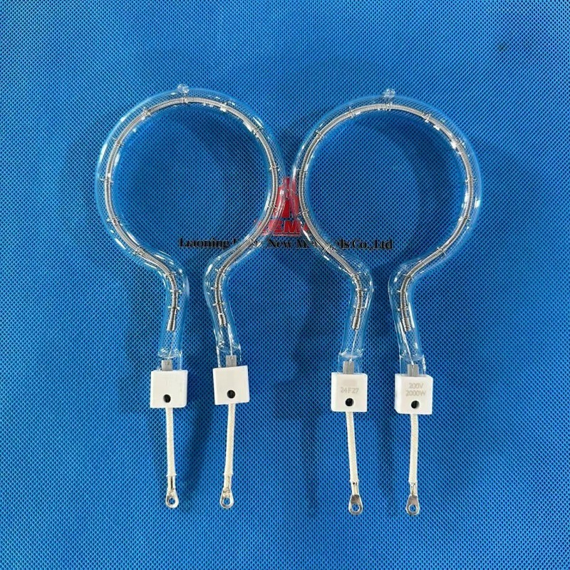 Omega SK-15 Clear Infrared Halogen Quartz Heat Tube