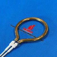 Lâmpada de aquecimento de anel infravermelho de quartzo para formação de vácuo