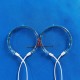Clear Circular Carbon Fiber Ir Heat Lamps Quartz Element Heater