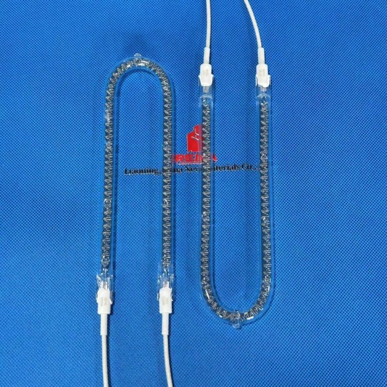 Lâmpadas de cura infravermelha de onda média rápida e transparente