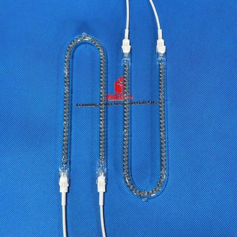 Lâmpadas de cura infravermelha de onda média rápida e transparente