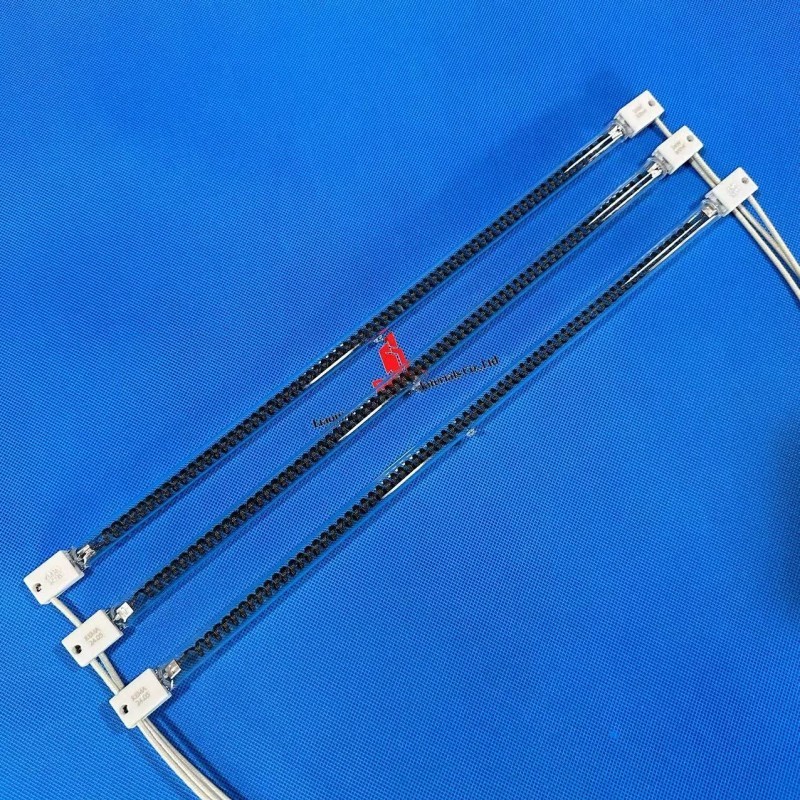 Sk-15 Aquecedor infravermelho de fibra de carbono de tubo único transparente Quartzo