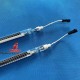 380v 3500w Half White Carbon Filament Quartz IR Heater Lamp