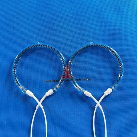 Lámpara de calentamiento por infrarrojos con anillo de fibra de carbono para equipos dentales