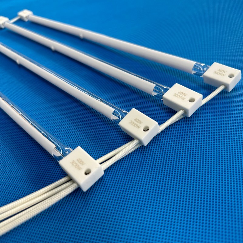 SK-15 White Plated Infrared Halogen Lamp For Pet Blowing Machine