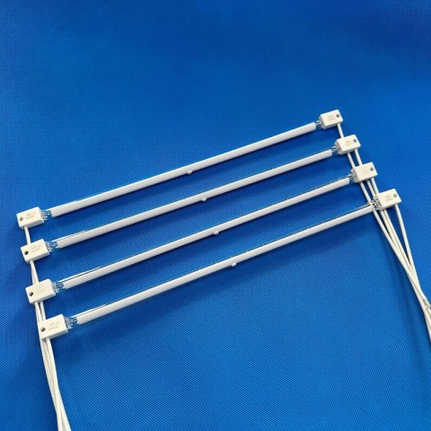 Lámpara halógena infrarroja SK-15 con revestimiento blanco para máquina sopladora de PET