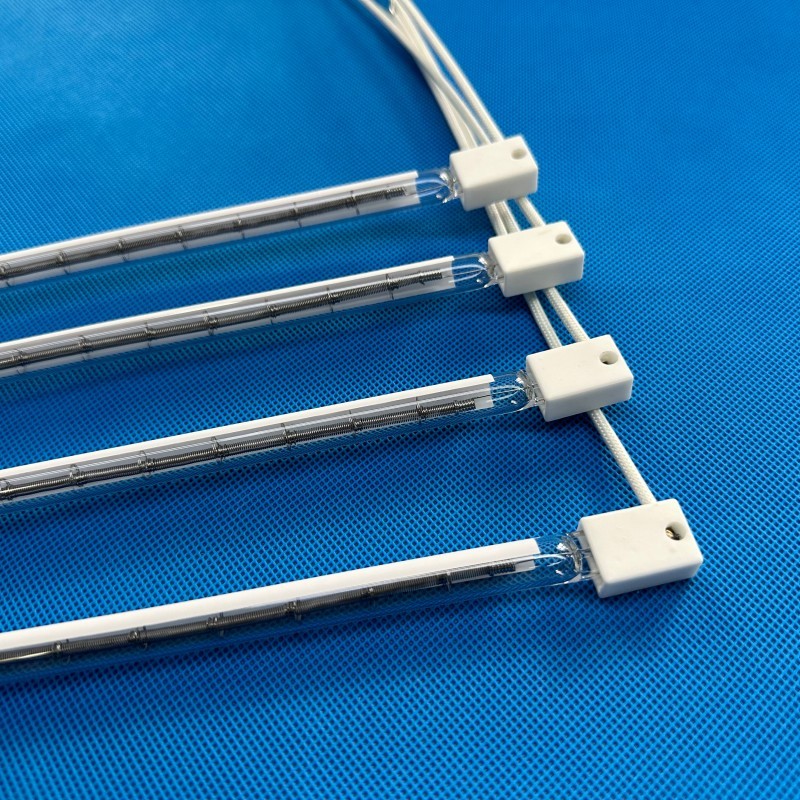 SK-15 White Plated Infrared Halogen Lamp For Pet Blowing Machine