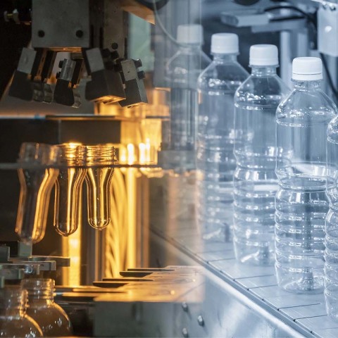 Lámparas infrarrojas para máquinas de soplado de botellas PET