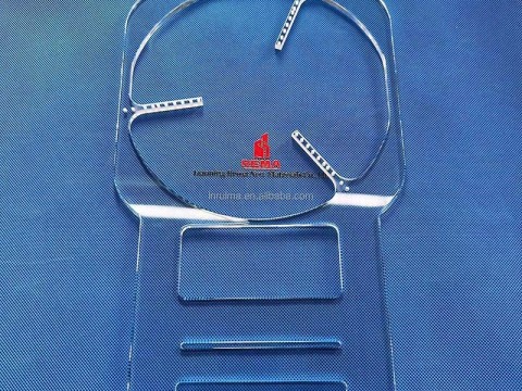 Placa de vidrio de cuarzo