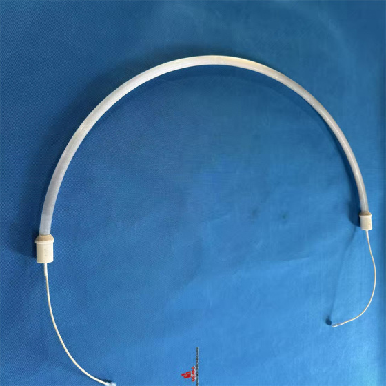 Medium wave milky white infrared heater