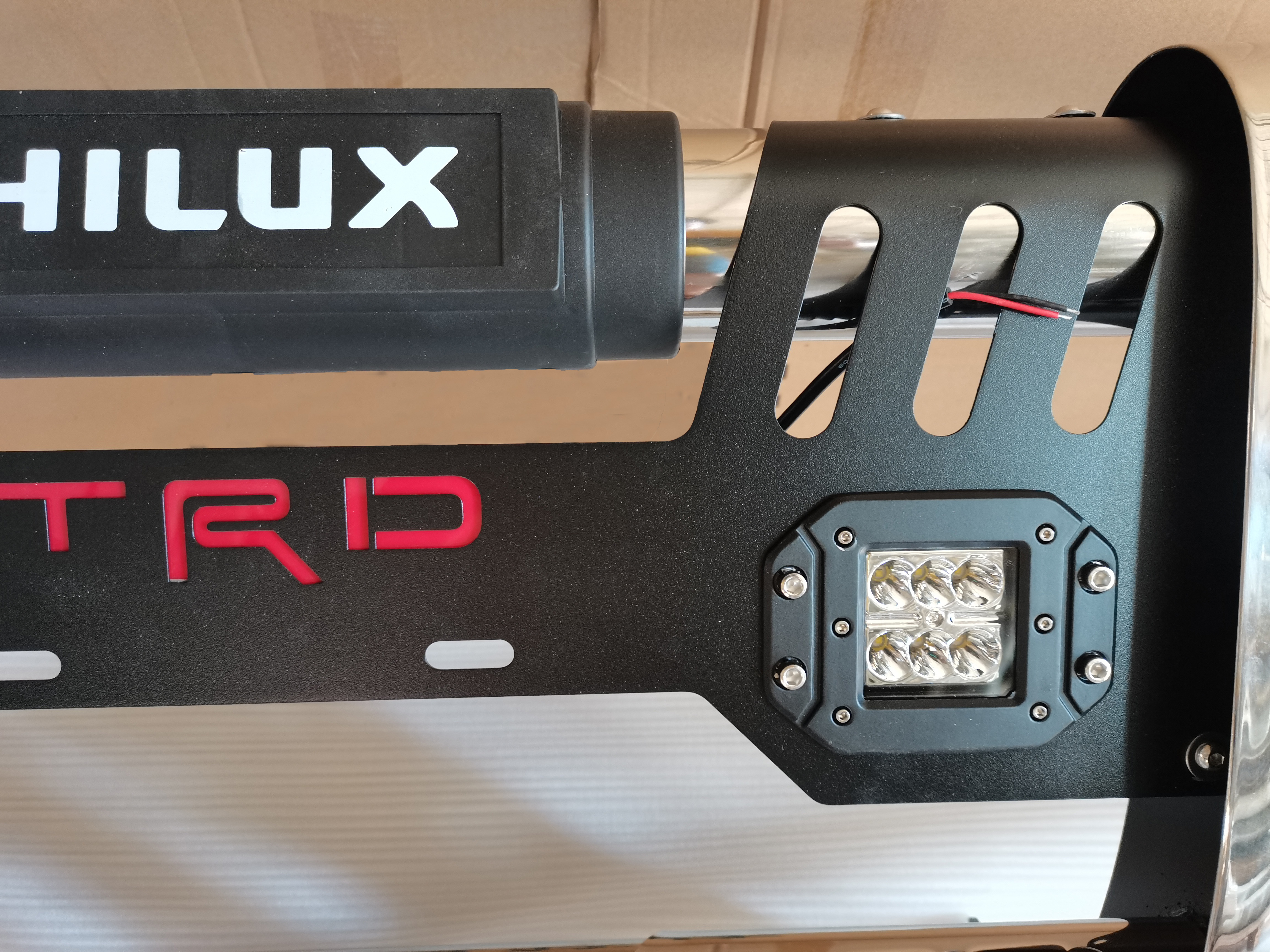 4x4 Bull Bar With Single Pipe For Hilux Revo