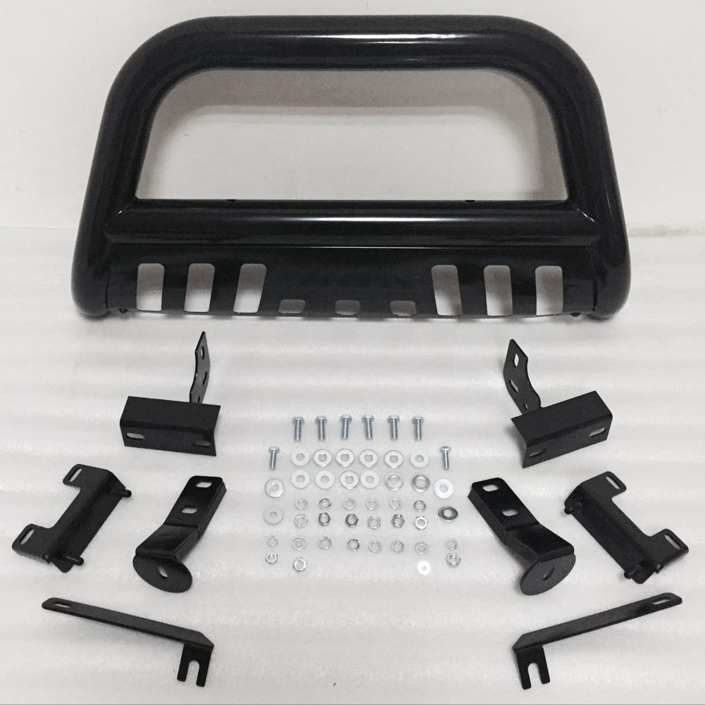 4x4 Accessories Black Stainless Steel Bull Bar