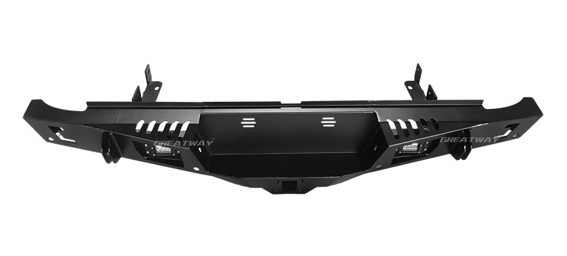 Iron Rear Bumper With LED Light