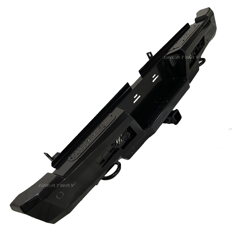 Rear Black Step Bumper Assembly