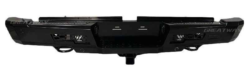 Rear Black Step Bumper Assembly