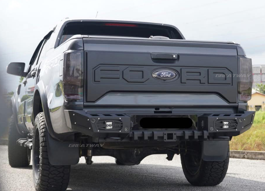Iron Material Car Modified Rear Bumper