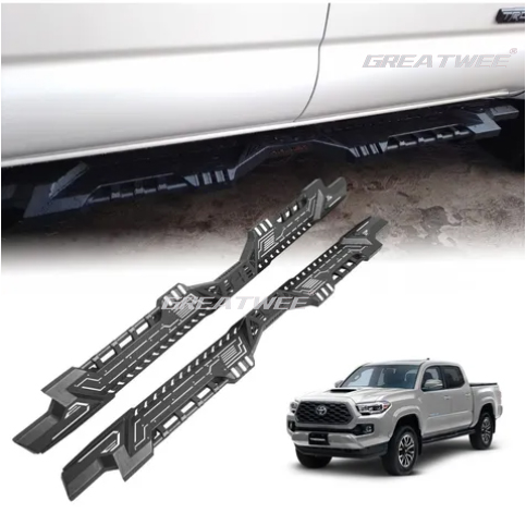 Black Iron Steel Exceed Style Side Steps