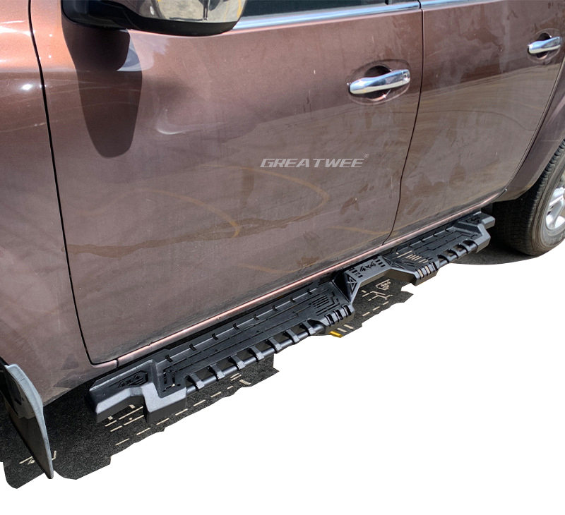 Black Iron Steel Exceed Style Side Steps