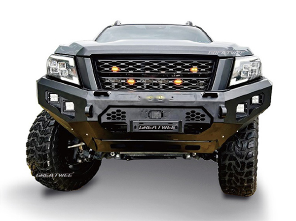 Black Iron Front Bumper