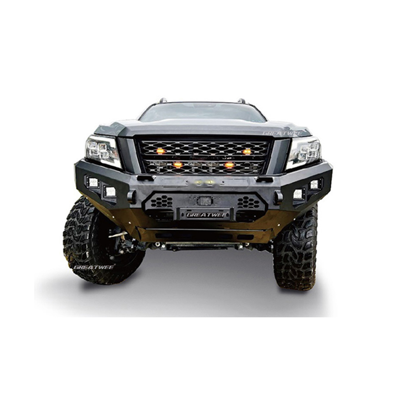 Black Iron Front Bumper