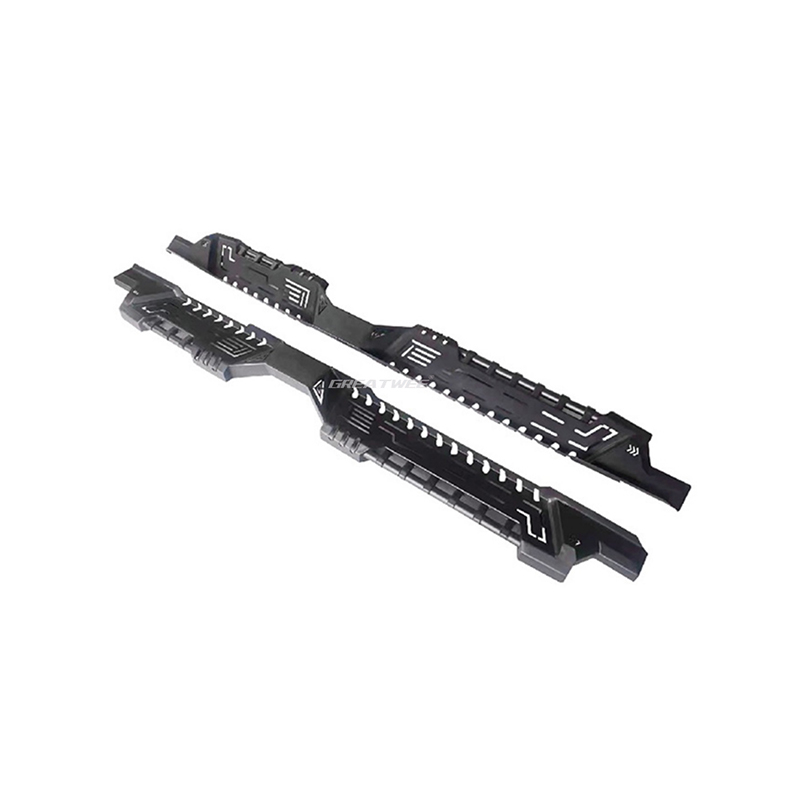 Black Iron Steel Exceed Style Side Steps